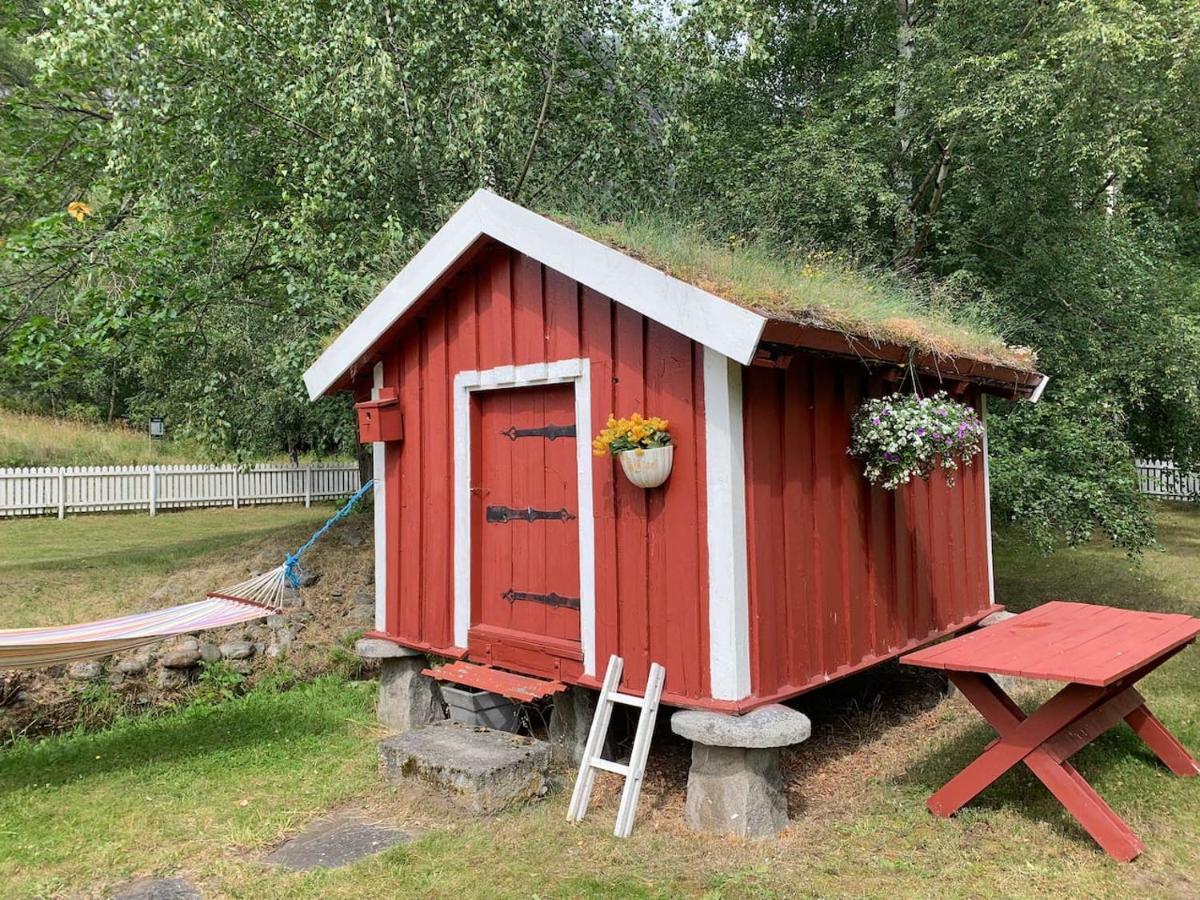 Aobrio Holidayhouse, Authentic Norwegian Farmhouse Close To Flam Lærdalsøyri Exterior foto